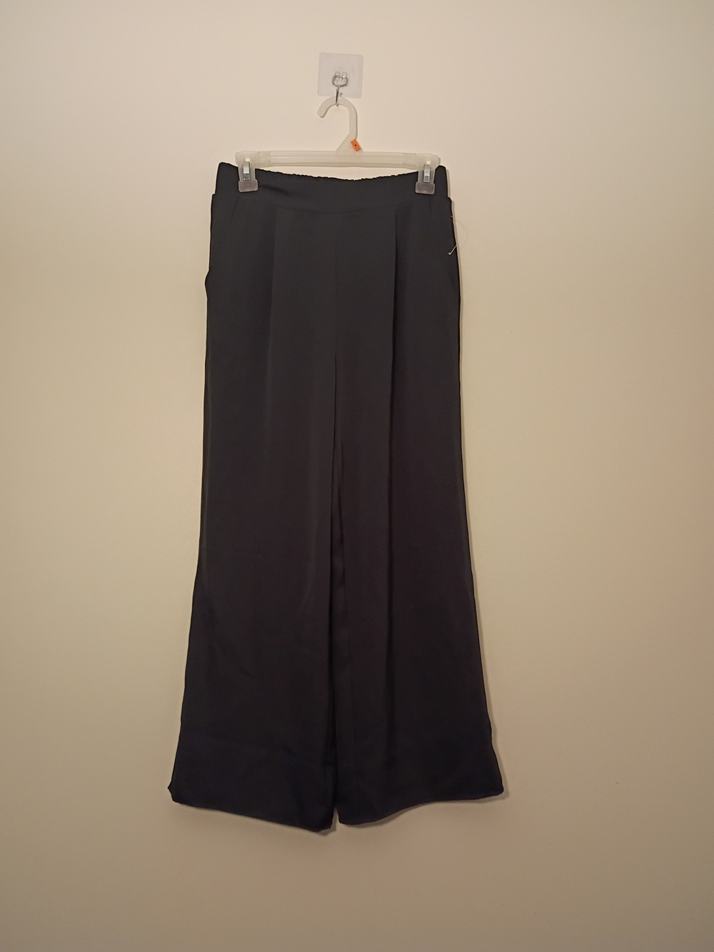 MELLODAY Wide-Leg Black Palazzo Pants